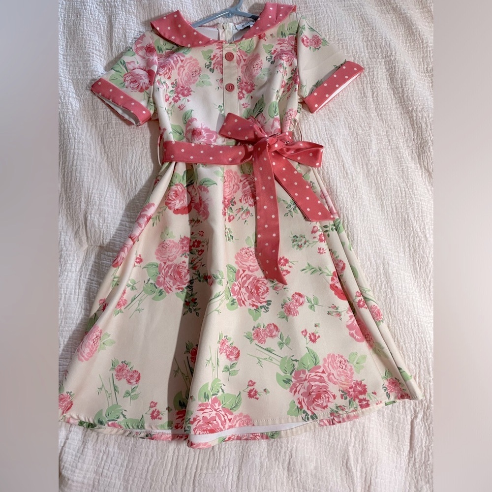 Kate Kasin girls’ size 7Y spring/summer dress